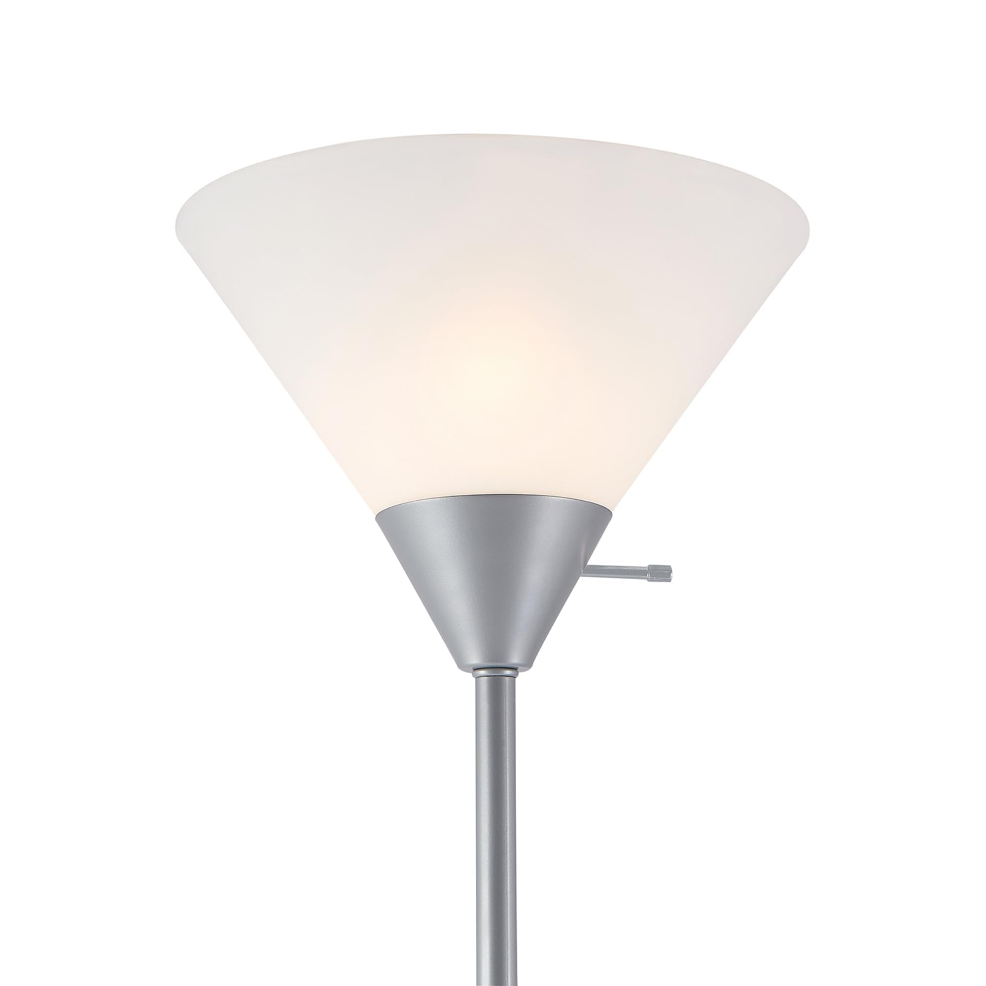 Globe Electric Delilah Floor Lamp with Adjustable Reading Light