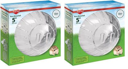 Kaytee 5 Inch Clear Exercise Ball for Dwarf Hamsters