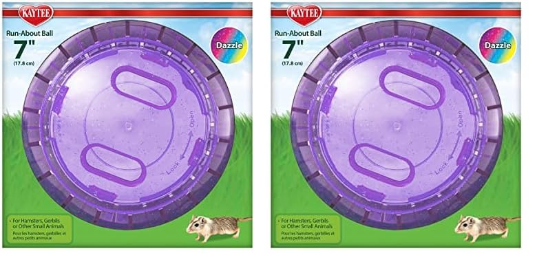 Kaytee 5 Inch Clear Exercise Ball for Dwarf Hamsters