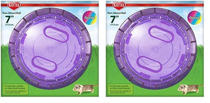 Kaytee 5 Inch Clear Exercise Ball for Dwarf Hamsters