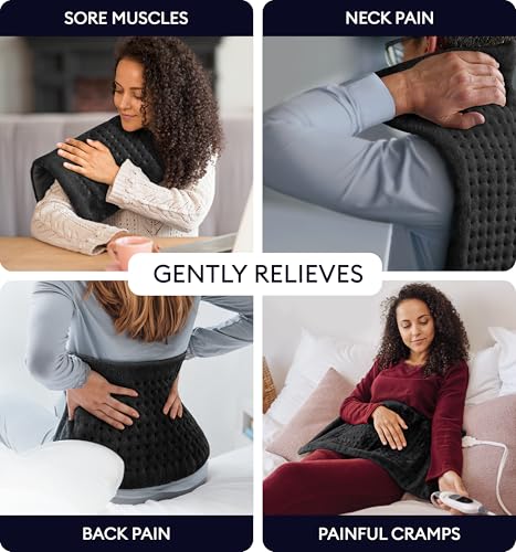 Geniani Large Electric Heating Pad for Pain Relief