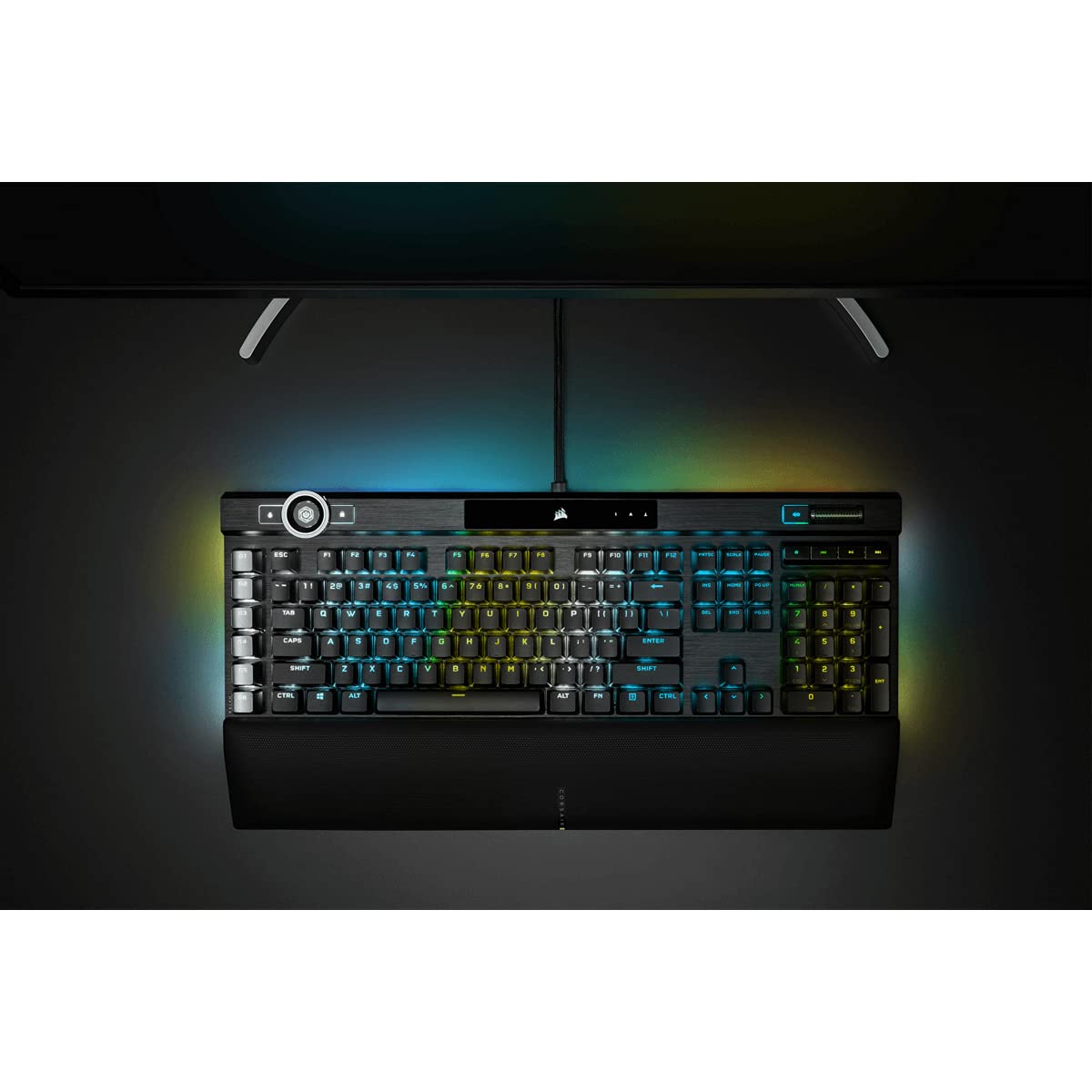 Corsair K100 RGB Gaming Keyboard with Hyper-Processing Technology