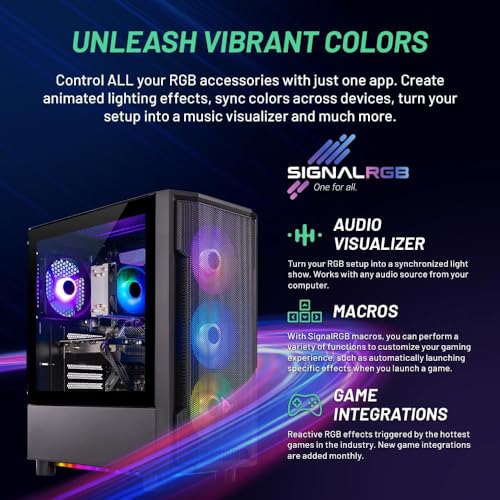 Skytech Nebula Gaming Desktop RTX 3050 Fast Performance