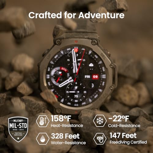 Amazfit T Rex 3 Outdoor Smart Watch GPS Navigation
