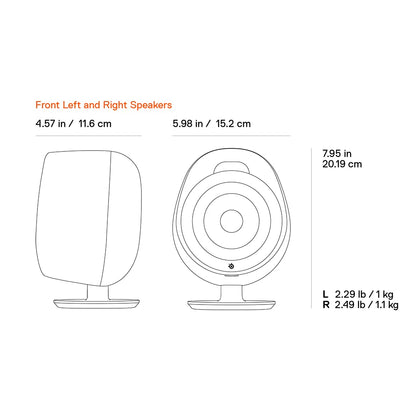 SteelSeries Arena 3 Gaming Speakers with Immersive Audio