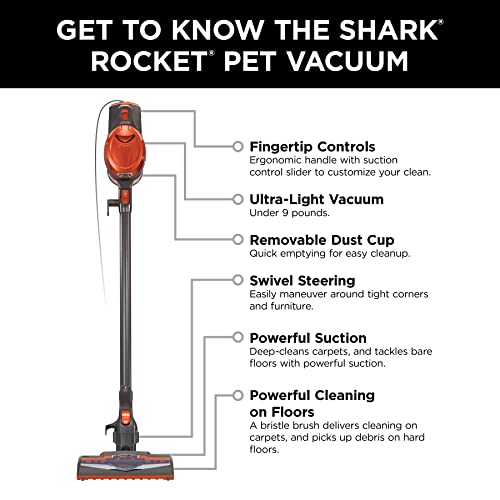 Shark Rocket Ultra Lightweight Corded Vacuum for Easy Cleaning