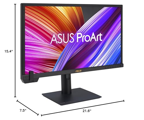 ASUS ProArt 24 Inch Monitor with 100 Percent sRGB Accuracy