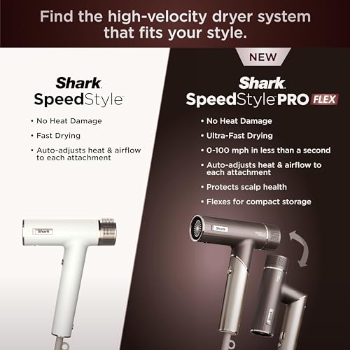 Shark SpeedStyle Hair Dryer with No Heat Damage