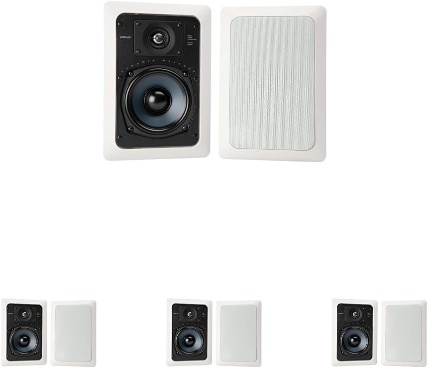 Polk Audio RC80i In Ceiling Speakers with Immersive Sound