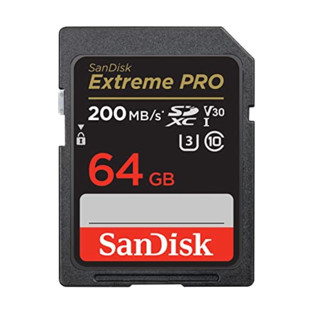 SanDisk 256GB Extreme PRO SD Card for Fast 4K Transfers