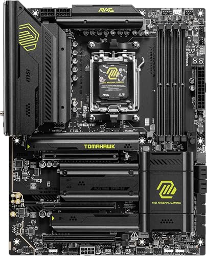 MSI MAG X870 Tomahawk WiFi Gaming Motherboard for AMD Ryzen