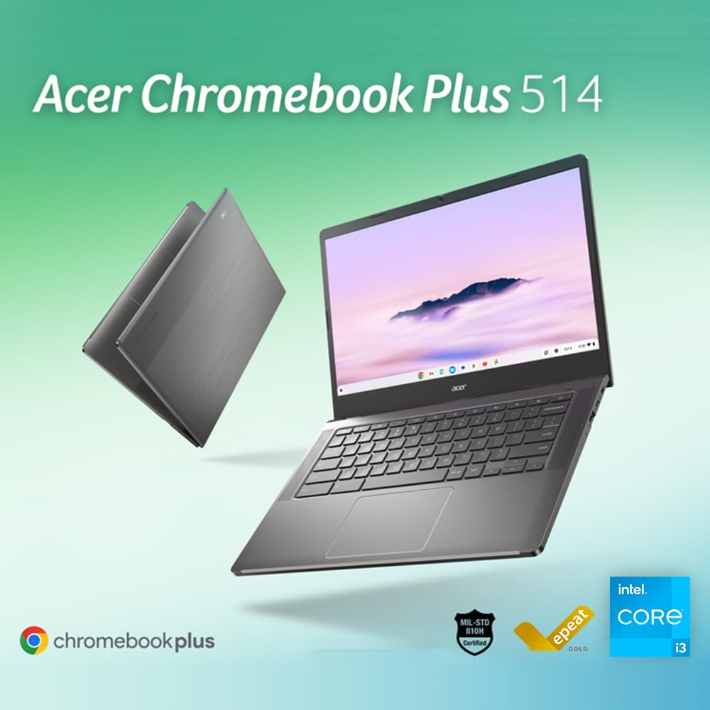 Acer Chromebook Spin 714 Lightweight 2-in-1 Laptop