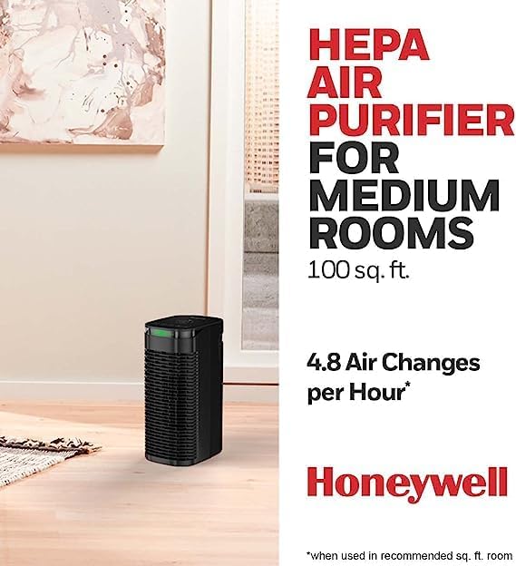 Honeywell HEPA Air Purifier with Auto Mode and Indicator