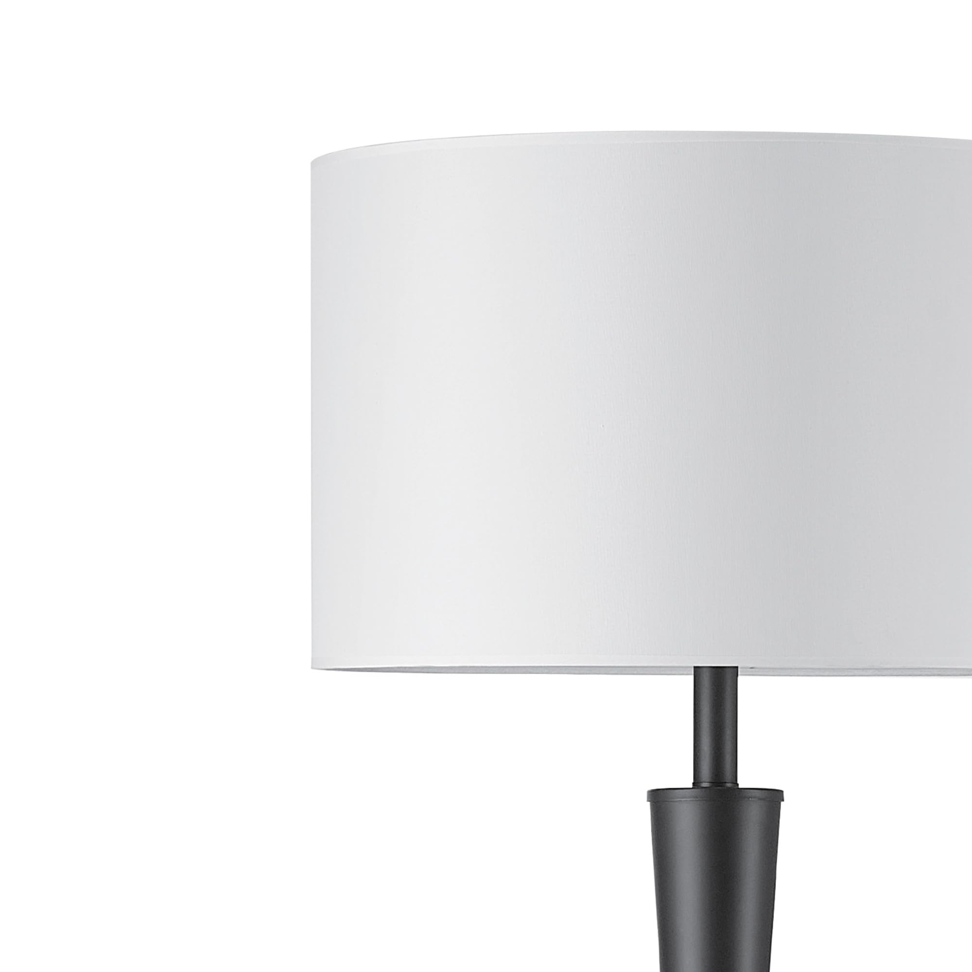 Modern 70 Inch Floor Lamp with Soft White Shade