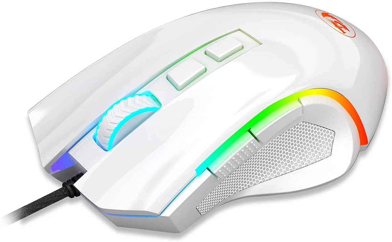 Redragon M602 Ergonomic RGB Gaming Mouse with Adjustable DPI