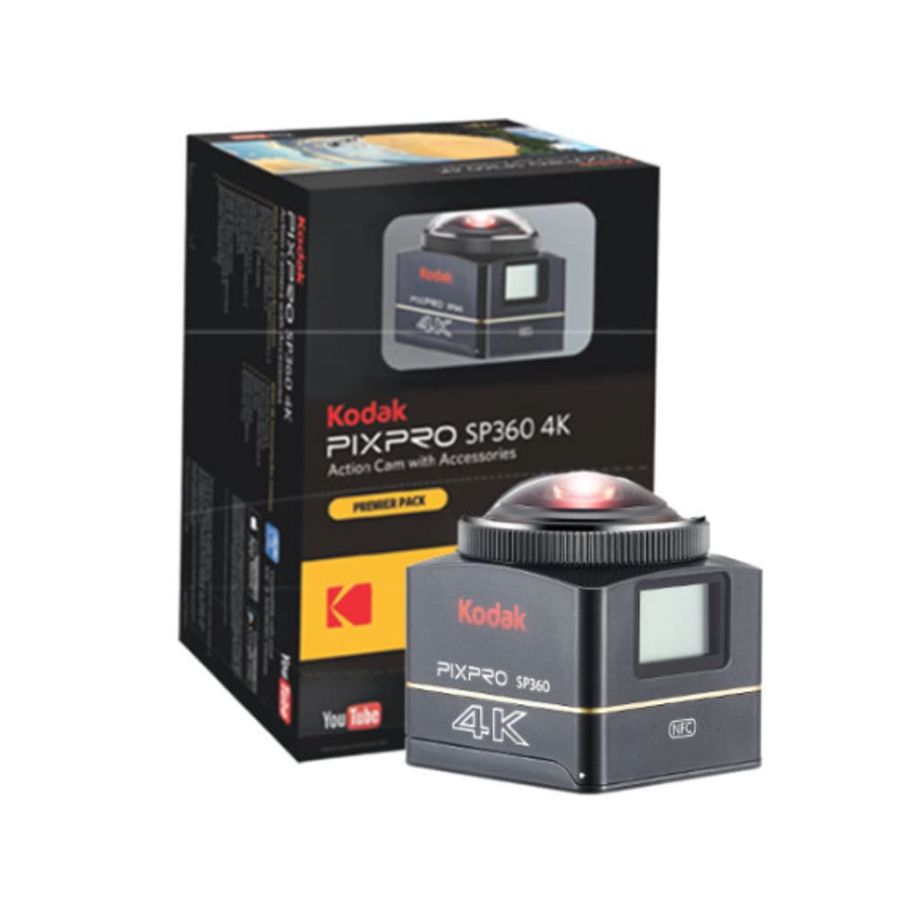 Kodak PIXPRO SP360 4K VR Camera for Stunning 360 Degree Videos