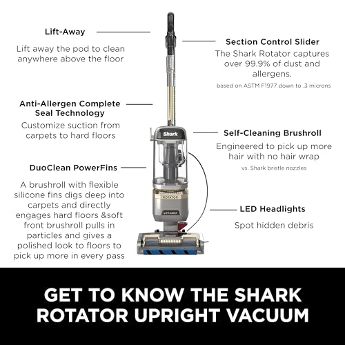 Shark Navigator Lift-Away Vacuum with Self-Cleaning Brushroll