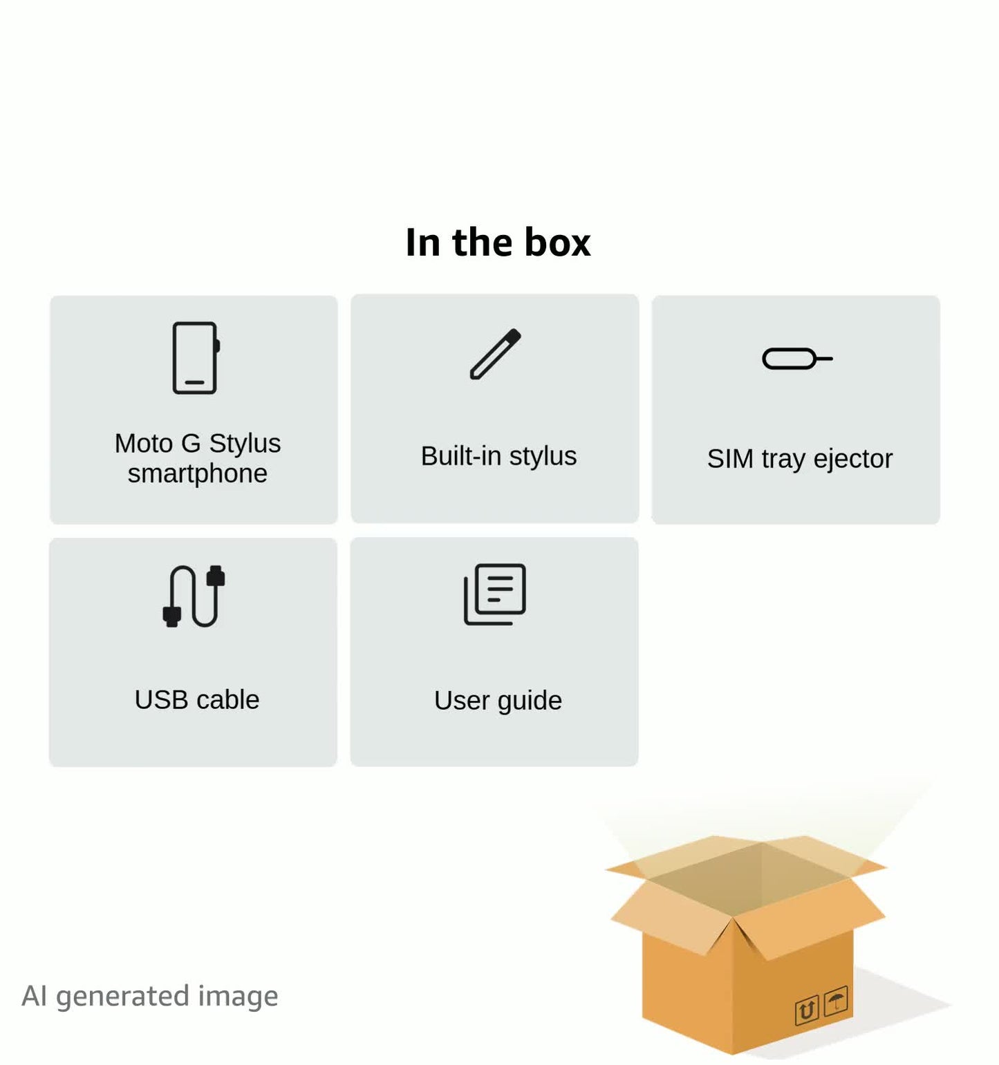 Motorola Moto G Stylus 5G 2024 Unlocked 50MP Camera Scarlet Wave