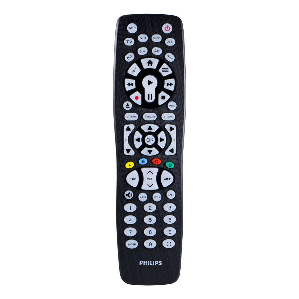 Philips Backlit Universal Remote Control for Smart TVs