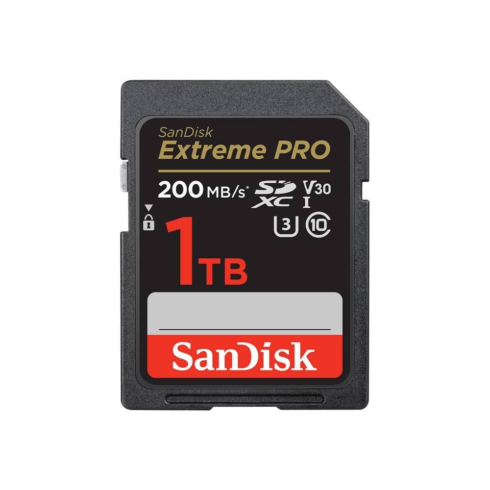 SanDisk 256GB Extreme PRO SD Card for Fast 4K Transfers