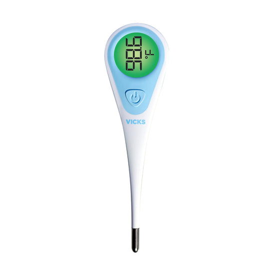 Vicks Speed Read Digital Thermometer With Color Coded Display