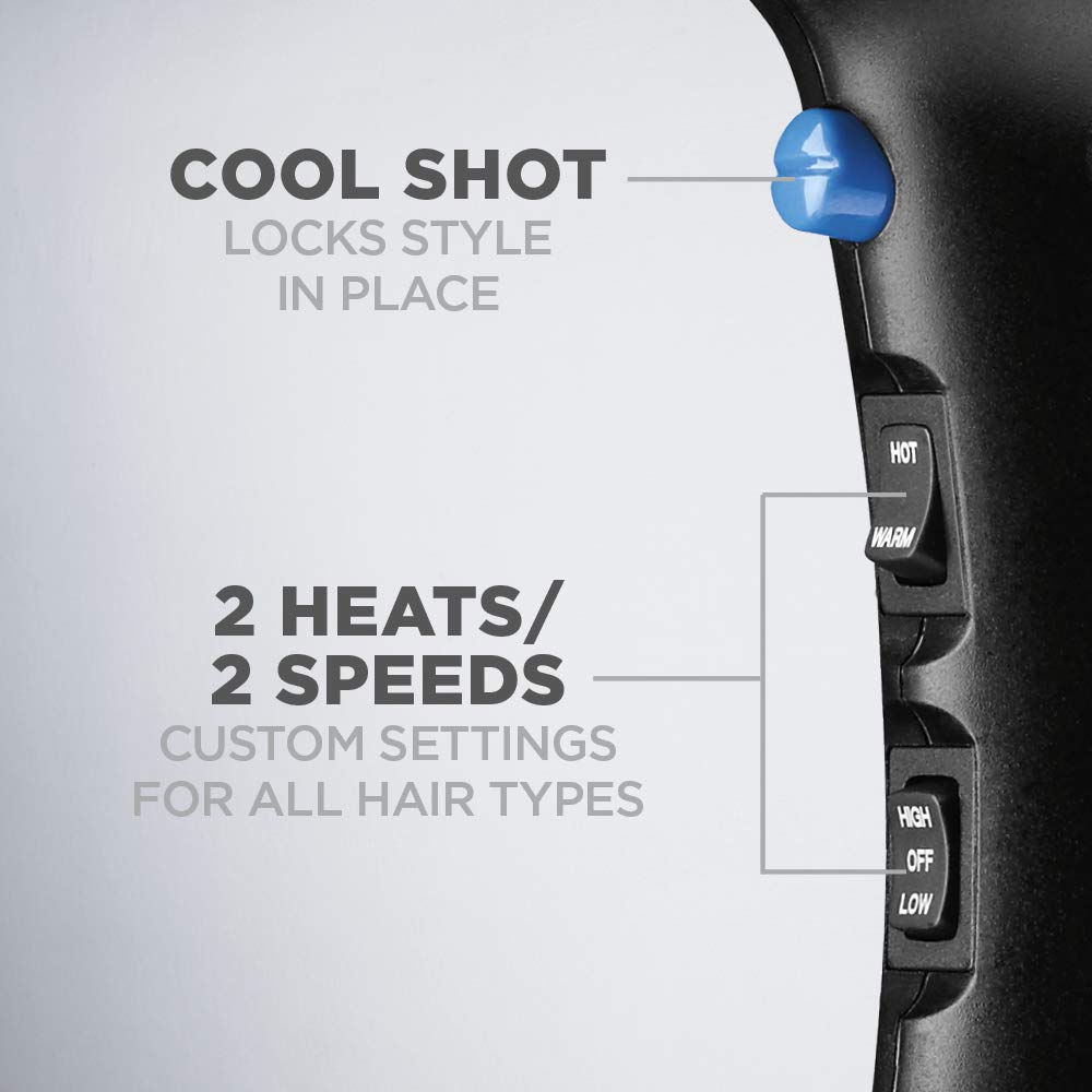 Conair Turbo Hair Dryer for Quick Volume Boost