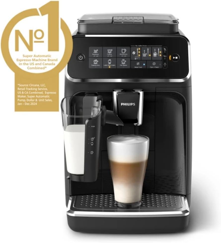 Philips 3200 Series Espresso Machine with Milk Frother