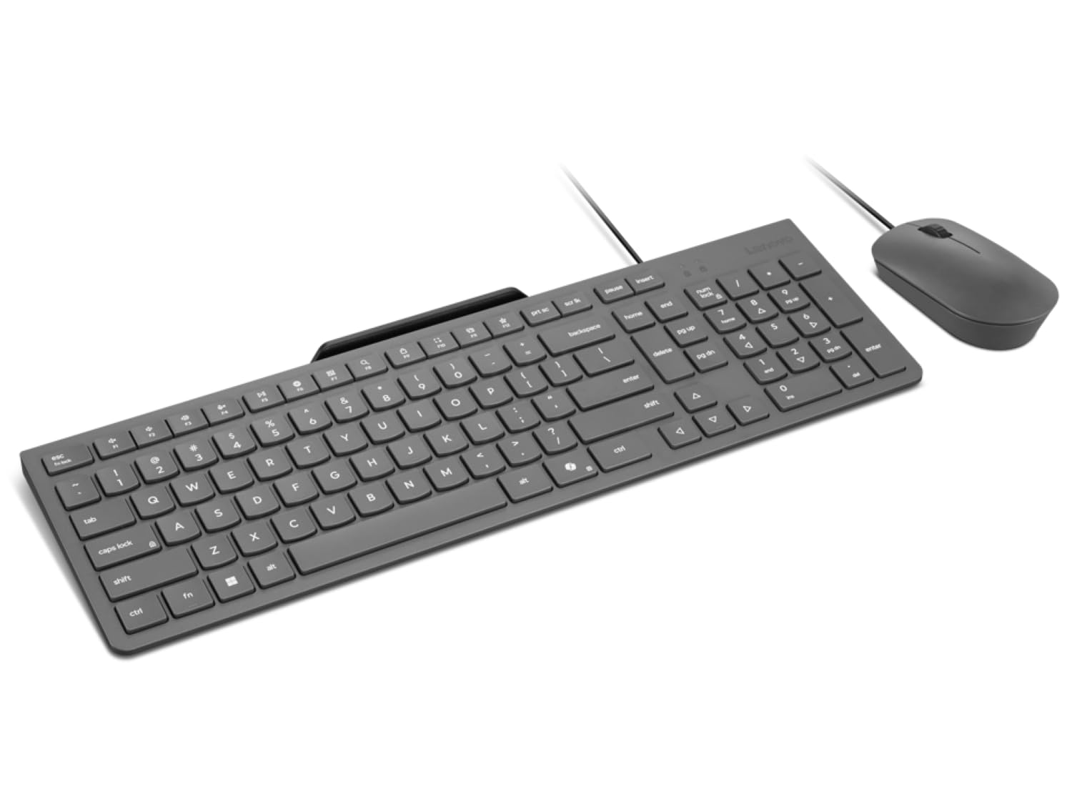 Lenovo 300 USB Keyboard Ergonomic Design for Comfortable Typing