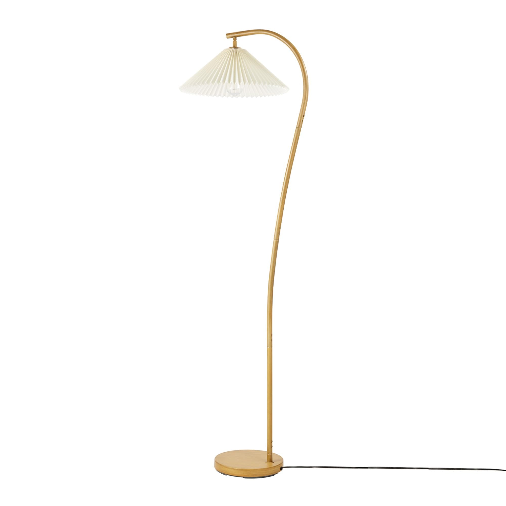 Modern 58 Inch Floor Lamp with Geometric Design