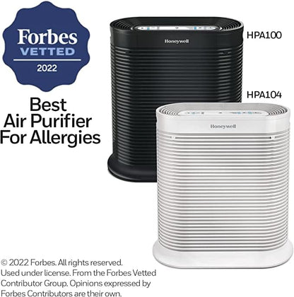 Honeywell HEPA Air Purifier for Large Rooms Reduces Allergens