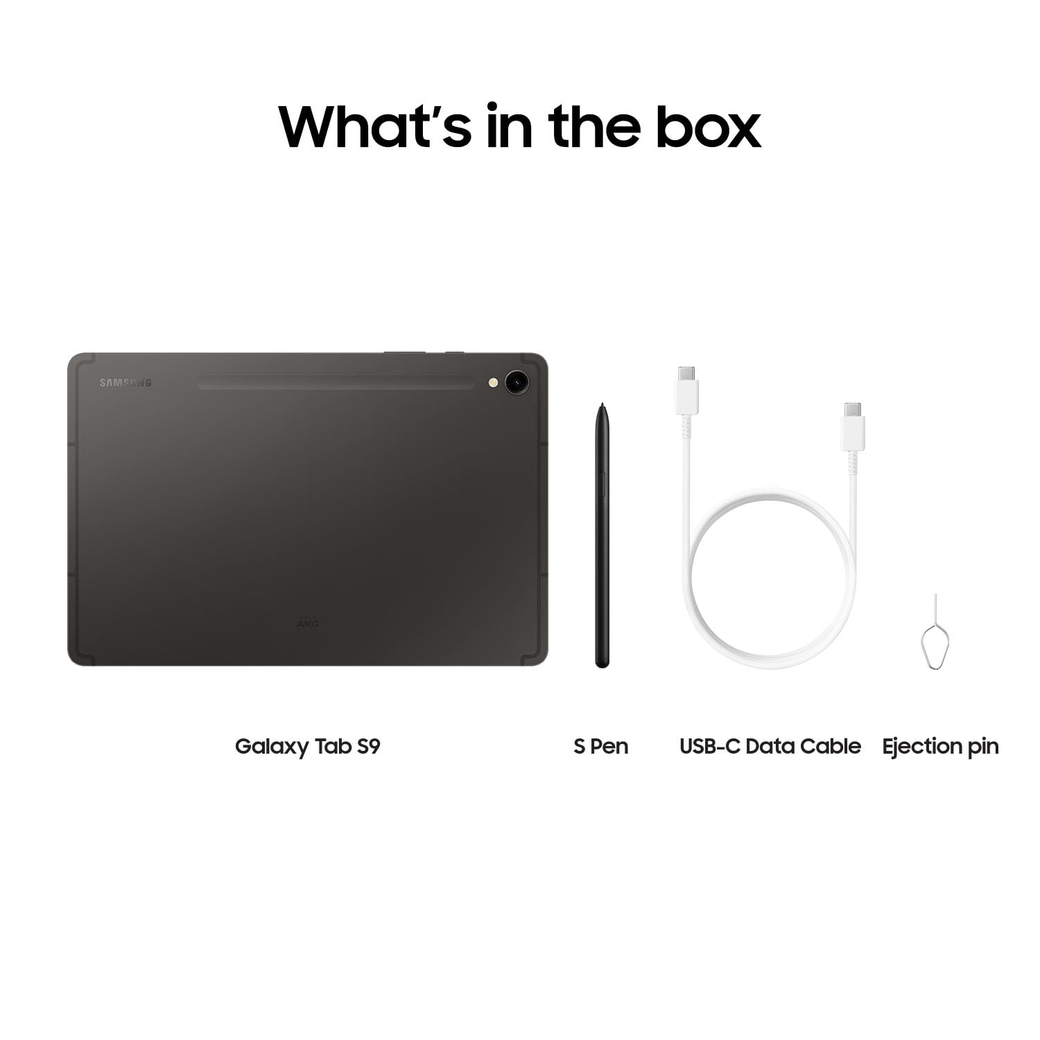 Samsung Galaxy Tab S9 AI Tablet With S Pen Included