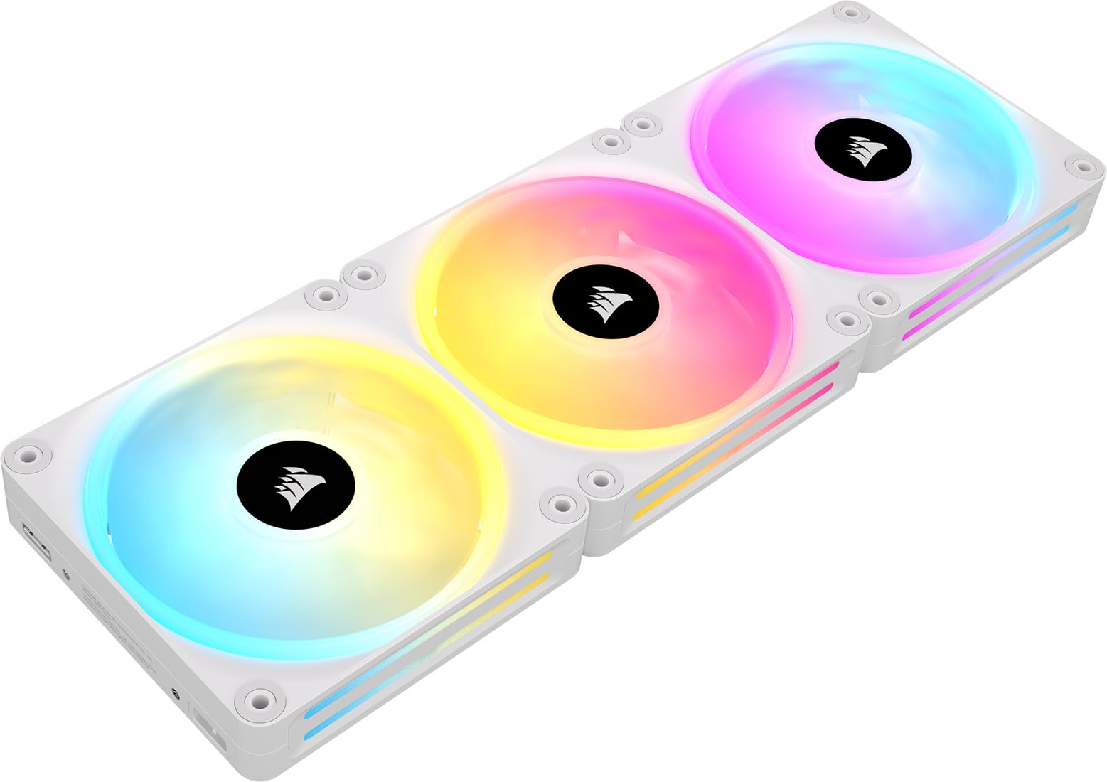 Corsair iCUE LINK QX120 RGB Fan Kit with Magnetic Dome Design