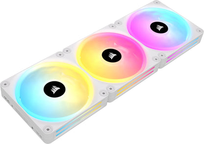 Corsair iCUE LINK QX120 RGB Fan Kit with Magnetic Dome Design