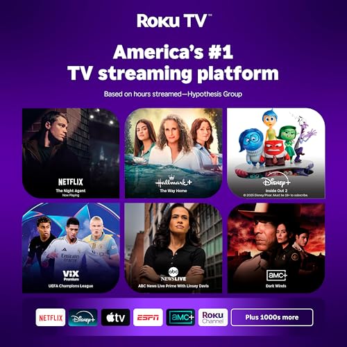 Hisense 32 Inch Smart Roku TV with Dolby Audio