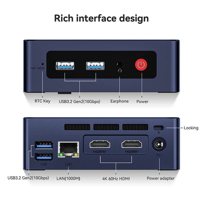 Beelink MINIS13 Mini PC with Fast N150 Processor
