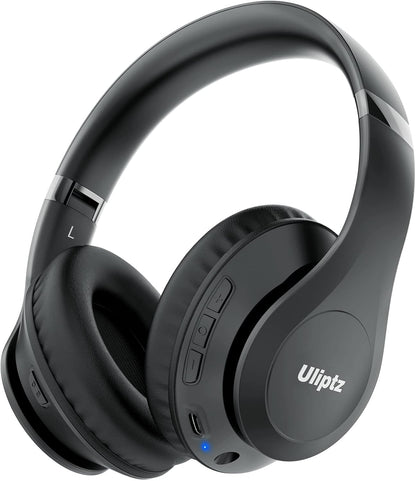 Uliptz Wireless Bluetooth Headphones 65H Playtime HiFi