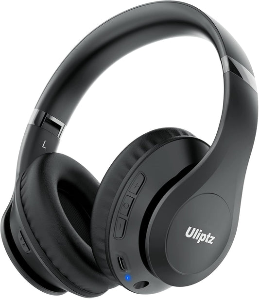 Uliptz Wireless Bluetooth Headphones 65H Playtime HiFi