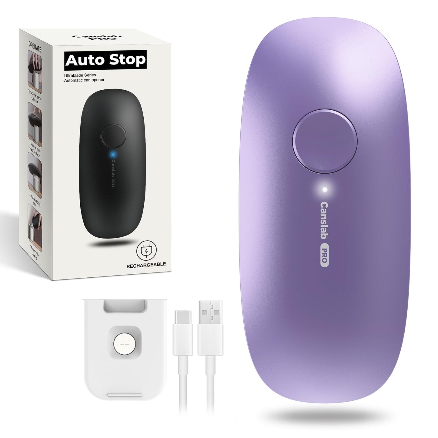 Canslab Ultrablade Pro Auto Stop Can Opener Rechargeable