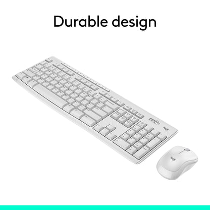 Logitech MK270 Wireless Keyboard and Mouse Combo for Easy Computing