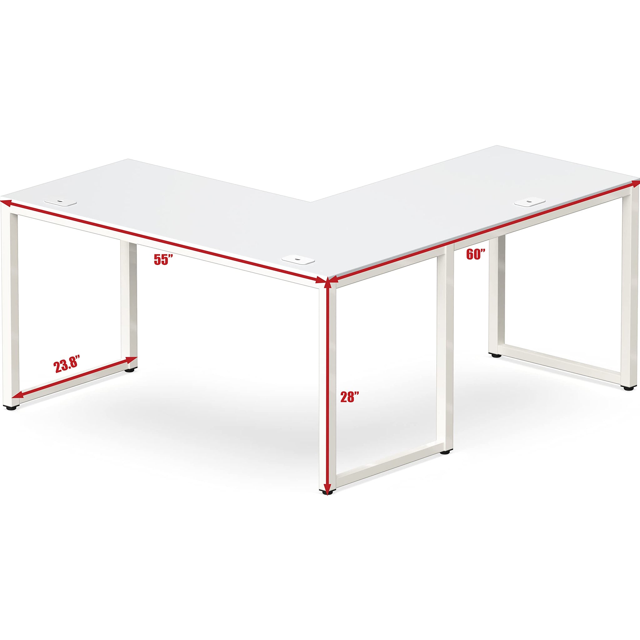 Commercial-Grade L-Shape Corner Desk for Efficient Workspaces