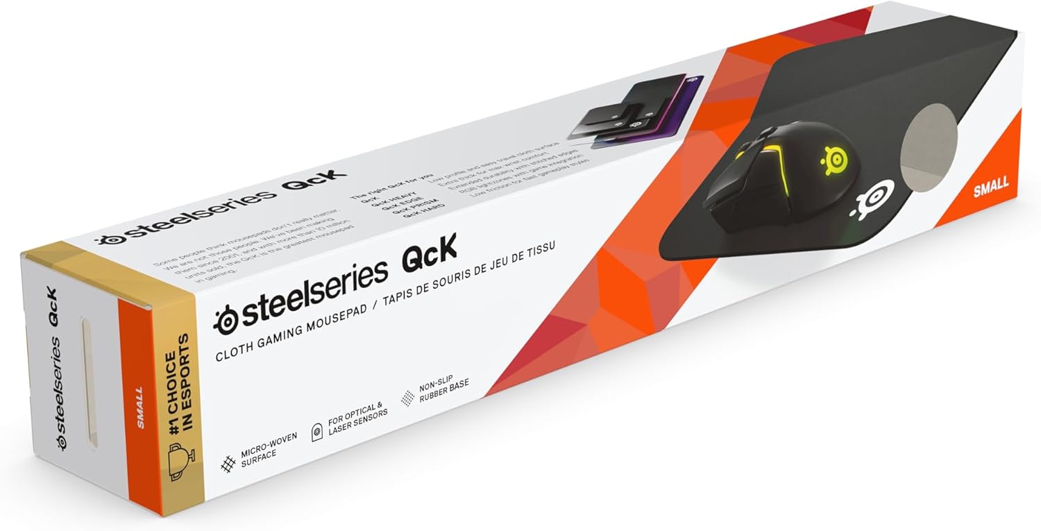 SteelSeries QcK Edge Gaming Mouse Pad Durable Smooth Surface