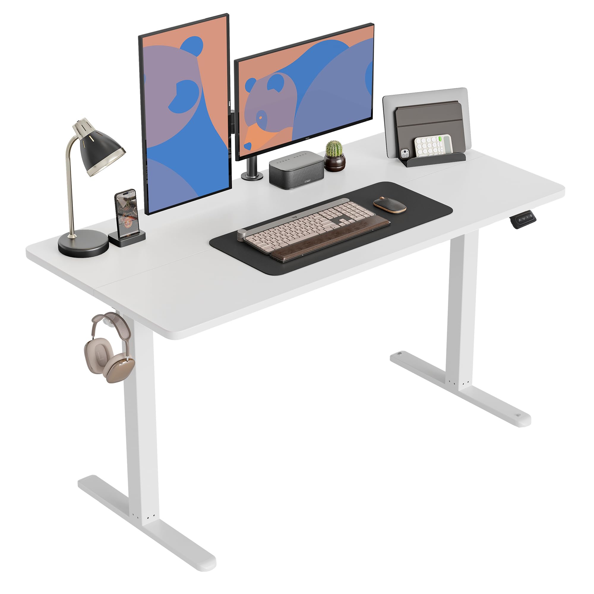 CubiCubi Adjustable Electric Standing Desk for Comfort