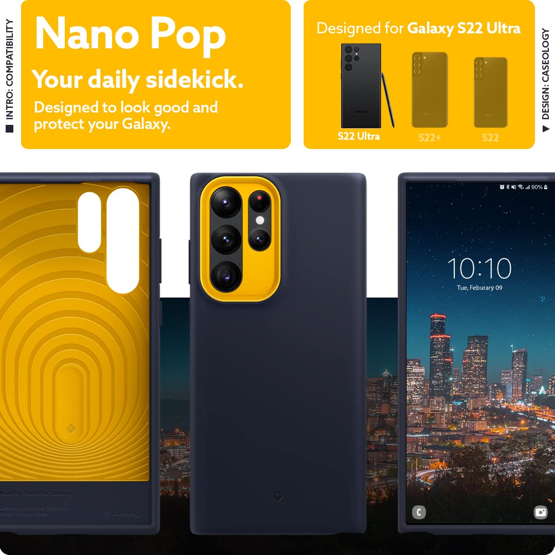 Nano Pop Silicone Case for Samsung Galaxy S22 Ultra