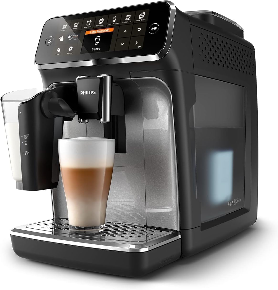 Philips 4400 Fully Automatic Espresso Machine with LatteGo