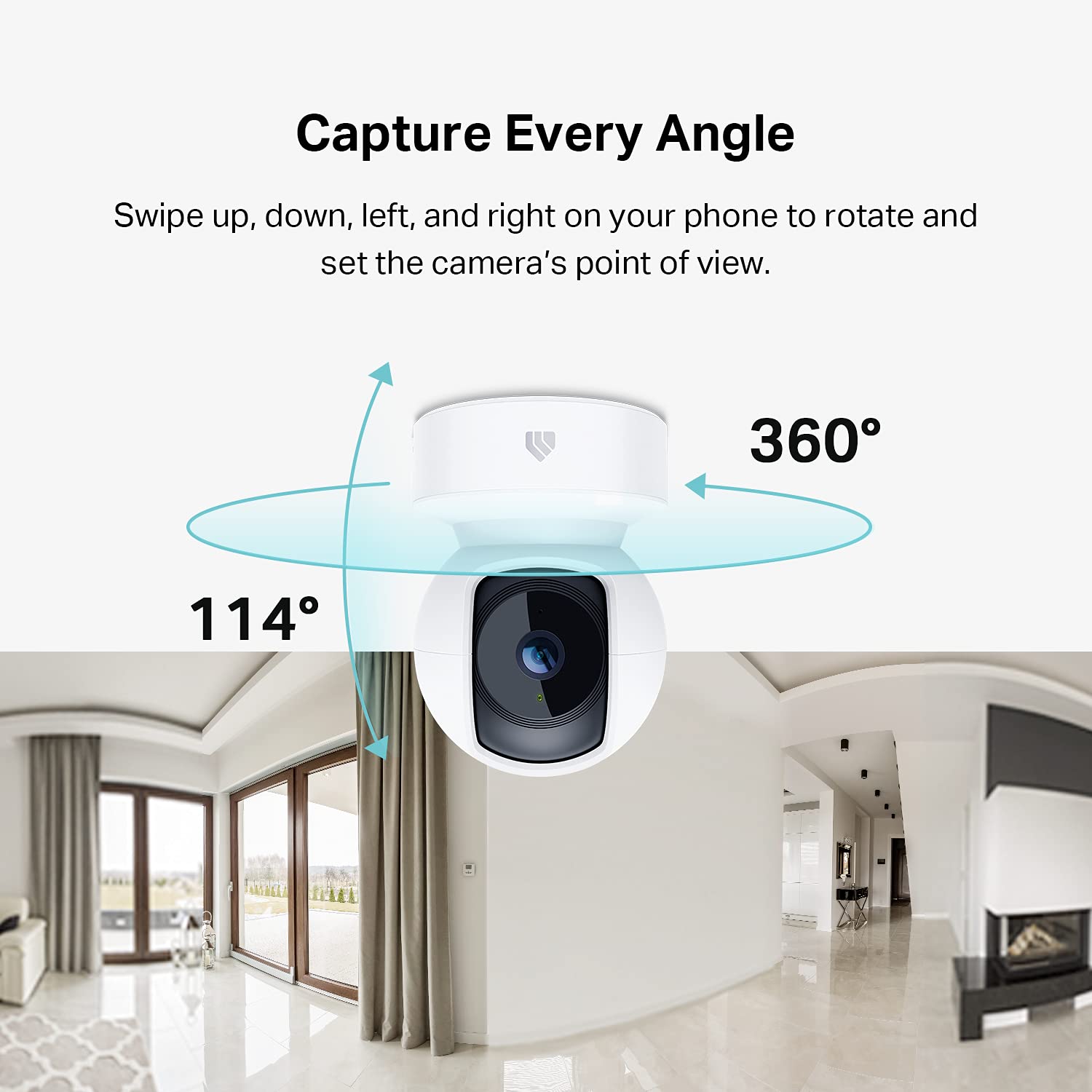 Kasa Indoor Pan Tilt Smart Security Camera 1080p HD