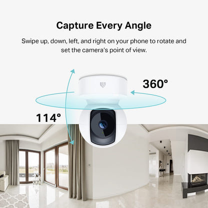 Kasa Indoor Pan Tilt Smart Security Camera 1080p HD