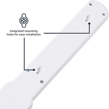 Amazon Basics Two Pack Surge Protector Power Strip 200J
