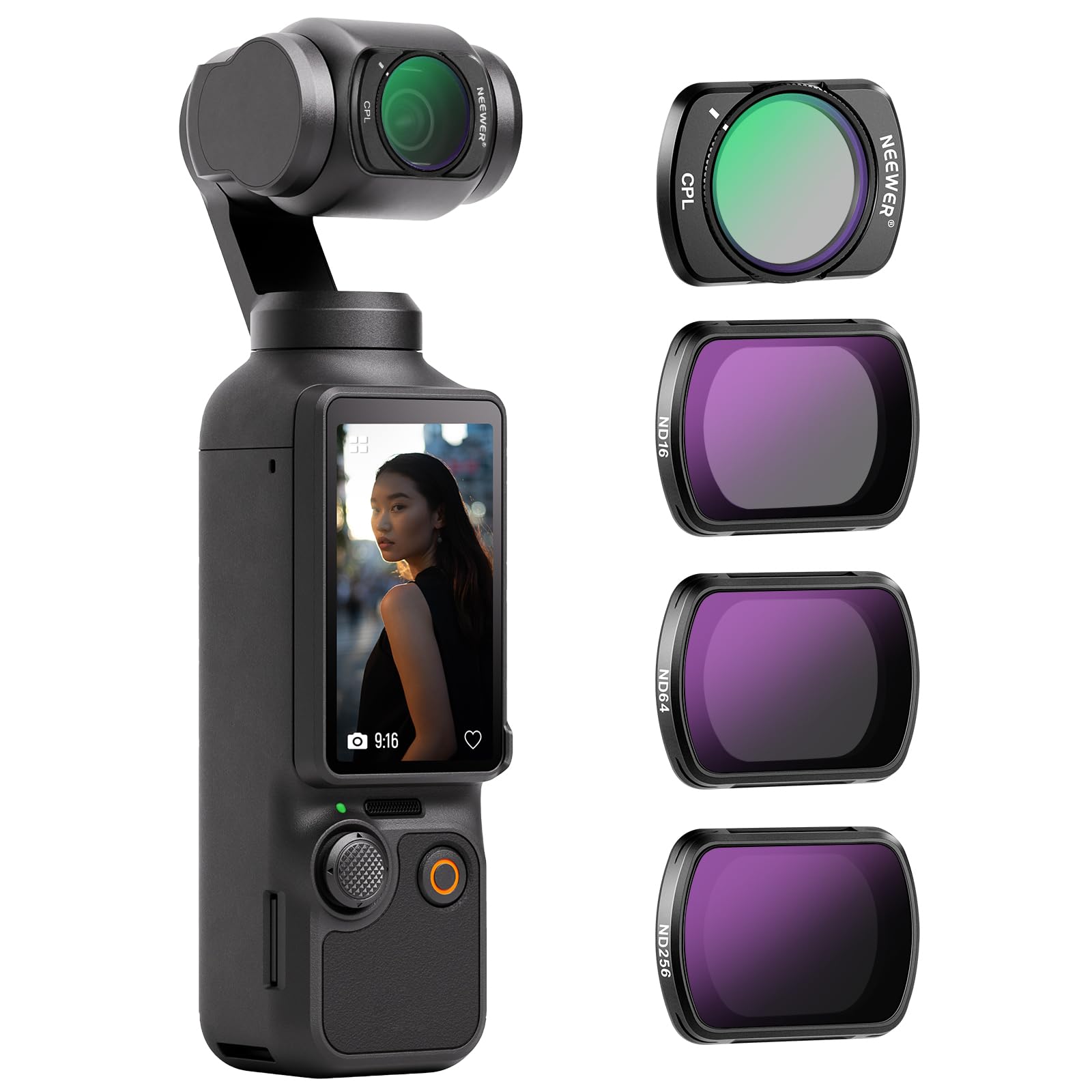 Neewer HD CPL ND Filter Kit for DJI OSMO Pocket