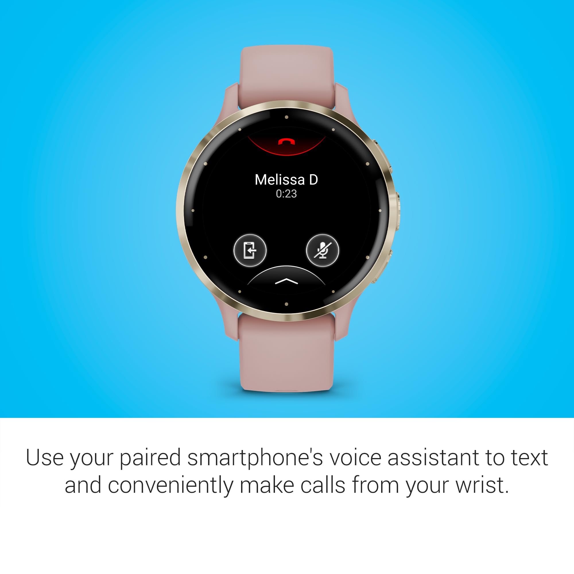 Garmin Venu 3S Smartwatch AMOLED Display Long Battery Life