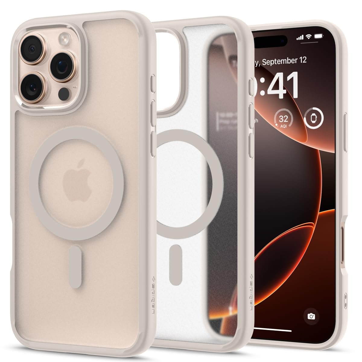 Spigen iPhone 16 Case with MagSafe Military-Grade Protection